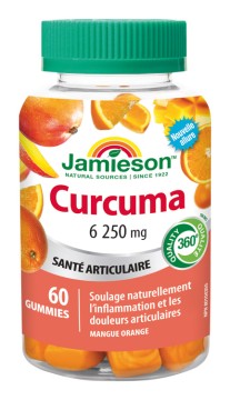 Jamieson Kurkuma želatínové pastilky 60pas.