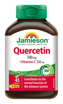 Jamieson Kvercetín 500mg s vitamínom C 250mg 45tbl.