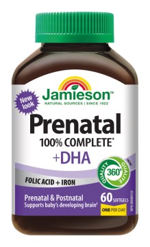 Jamieson Prenatal complete s DHA a EPA 60cps.