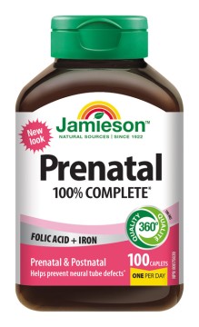 Jamieson Prenatal COMPLETE multivitamín 100tbl.