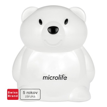 Microlife NEB 400 Medvedík kompresorový inhalátor v detskom dizajne