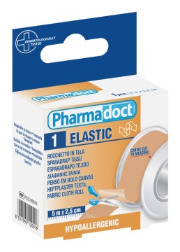 Pharmadoct Náplasť na cievke 5 m × 2,5 cm