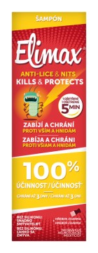 Elimax Účinný šampón 100ml + kovový hrebeň