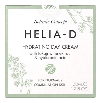 Helia-D Botanic Concept Hydratačný denný krém s tokajským vínnym extraktom pre normálnu a zmiešanú pleť 50ml