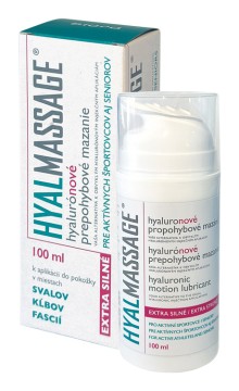 Biora Hyalmassage hyalurónové prepohybové mazanie 100ml