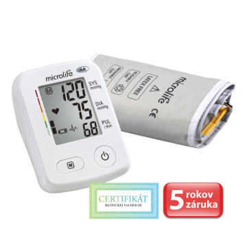 Microlife BP A2 Classic Accurate automatický tlakomer na rameno s adaptérom