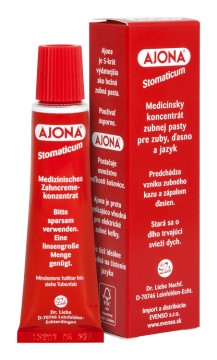Ajona Stomaticum Medicínsky koncentrát zubnej pasty 25 ml