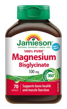 Jamieson Horčík bisglycinát 100 mg 70cps.