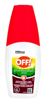 OFF! Repelent proti kliešťom rozprašovač 100ml