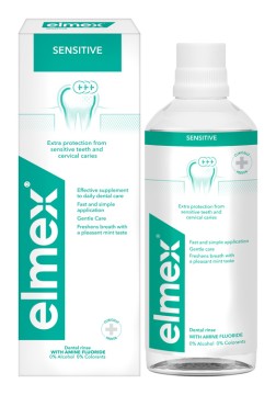 Elmex Sensitive ústna voda 400ml