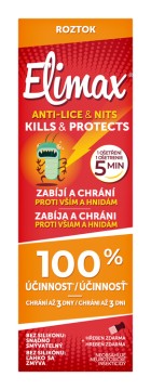 Elimax Účinný roztok 100ml + kovový hrebeň