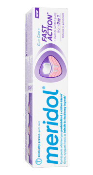 Meridol Fast Action zubná pasta 75ml