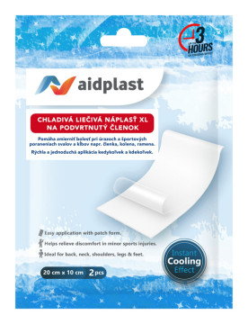 Aidplast Chladivá náplasť na svaly a kĺby XL 2ks