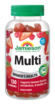 Jamieson Multi Gummies želatínové pastilky pre ženy 130 pas.