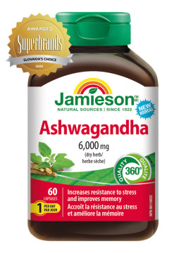 Jamieson Ashwagandha 60cps.