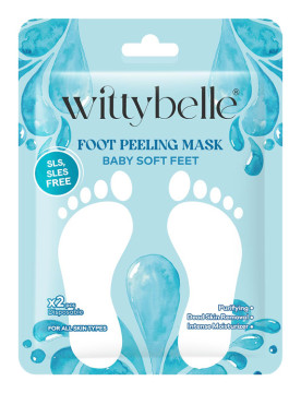 WITTYBELLE Peelingová – exfoliačná maska na nohy
