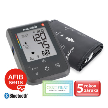 Microlife BP B4 AFIB BT automatický tlakomer s detekciou atriálnej fibrilácie