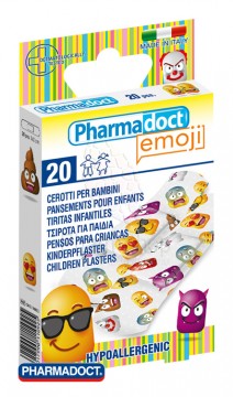Pharmadoct Kids Emoticons detská náplasť 20ks