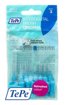 TePe Medzizubná kefka ID 0,60mm 8ks - modrá