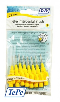 TePe Medzizubná kefka ID 0,70mm 8 ks - žltá
