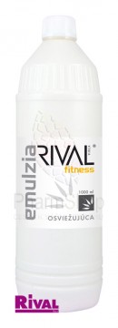 Rival Fitness masážna emulzia osviežujúca po kúpeli a saune 1000ml