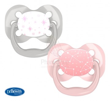 Dr. Brown’s Cumlík Advantage 0-6m 2ks ružový (PA12001)