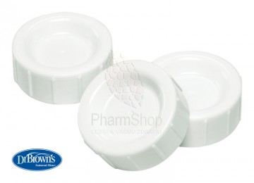 Dr. Brown’s Cestovné uzávery na fľaše Narrow 3ks (630)