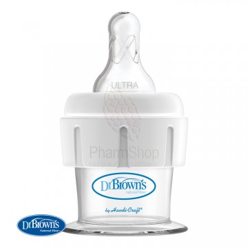 Dr. Brown’s Fľaša + cumeľ Ultra-Preemie pre predčasne narodené deti 15ml (SB166-MED)