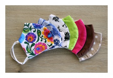 Rúško ochranné textilné anatomické S 1ks