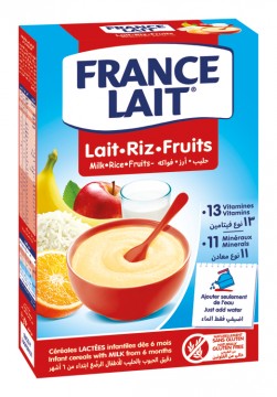 France Lait Ryžová mliečna kaša ovocná 250g