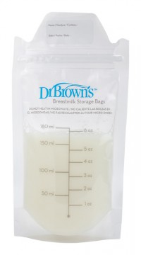 Dr. Brown’s Vrecká na uskladnenie materského mlieka, 25ks (S4005)