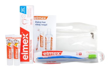 Elmex Caries Protection cestovná taštička na dentálnu hygienu