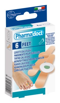 Pharmadoct Feet náplasť na kurie oká 6ks