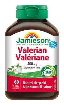 Jamieson Valeriána 400mg 60cps.