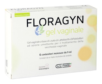 Floragyn Vaginálny lubrikačný gél 6x9ml