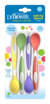 Dr. Brown’s Lyžičky s mäkkým koncom, 4 ks 4M+ (TF009-P3)