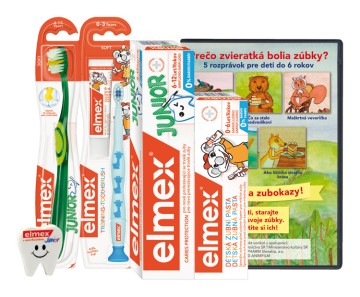 Elmex Rodinný balíček pre deti s DVD