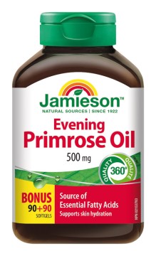 Jamieson Pupalkový olej 180cps.