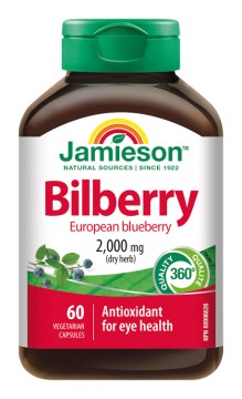 Jamieson Čučoriedky 2000mg 60cps.