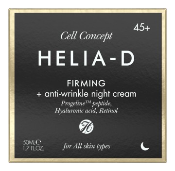 Helia-D Cell Concept 45+ vyhladzujúci a protivráskový nočný krém 50ml