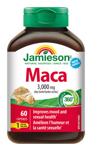 Jamieson Maca 3000mg 60cps.