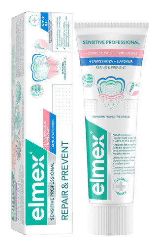 Elmex Sensitive Repair & Prevent Gentle Whitening zubná pasta 75ml