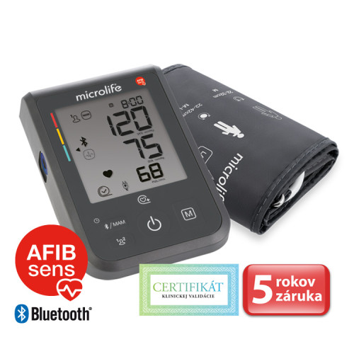 Microlife BP B4 AFIB BT Tlakomer s detekciou atriálnej fibrilácie