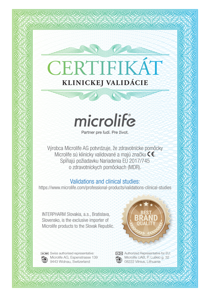 certifikát